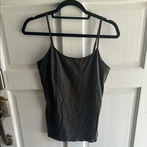 American Eagle Outfitters Gray Fitted Sleeveless Camisole